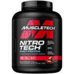 MuscleTech Performance Series Nitro Tech Whey Protein Powder With Whey Isolates & Peptides 1.8 KG