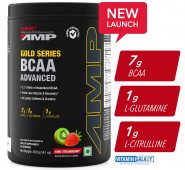 GNC AMP Gold Series BCAA Advanced with Vitamin B6 – 14.1 Oz, 400 gm