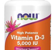 Now Foods Vitamin D-3 5000 IU Softgels