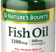 NATURE’S BOUNTY FISH OIL 120 SOFTGELS