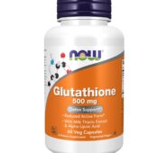 NOW FOODS GLUTATHIONE 500 MG 60 VEG CAPSULES