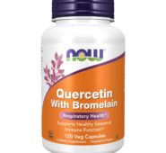 NOW FOODS QUERCETIN WITH BROMELAIN 120 VEG CAPSULES