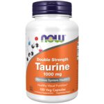 NOW FOODS TAURINE 1000MG 100 VEG CAPSULES