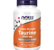 NOW FOODS TAURINE 1000MG 100 VEG CAPSULES