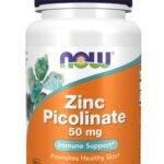 NOW FOODS ZINC PICOLINATE 50MG 60 VEG CAPSULES