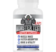 ANGRY SUPPS MONSTER TEST DAY TIME CAPSULES 120 CAPSULES