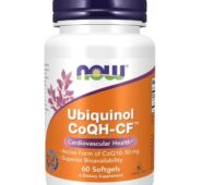 NOW FOOD UBIQUINOL CoQH-CF 60 SOFTGELS