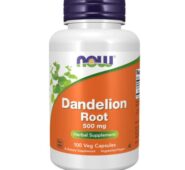 NOW FOOD DANDELION ROOT 100 VEG CAPSULES