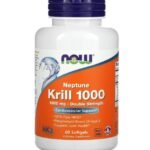 NOW FOOD KRILL 1000 MG 60 SOFTGELS