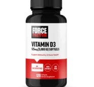 FORCE FACTOR VITAMIN D3 5000IU 120 SOFTGELS