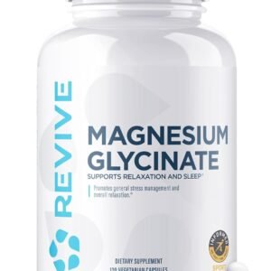REVIVE SUPS MAGNESIUM GLYCINATE 120 VEG CAPSULES