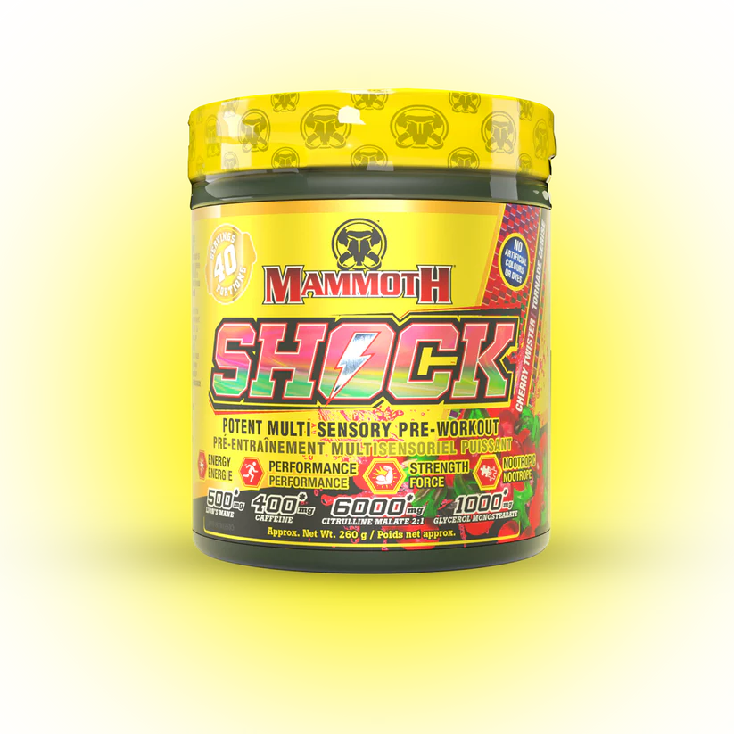 MAMMOTH SHOCK PRE-WORKOUT 40 SERVINGS