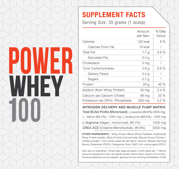 FREAK LABS POWER WHEY 100 4.4LBS (2KG) - Image 2