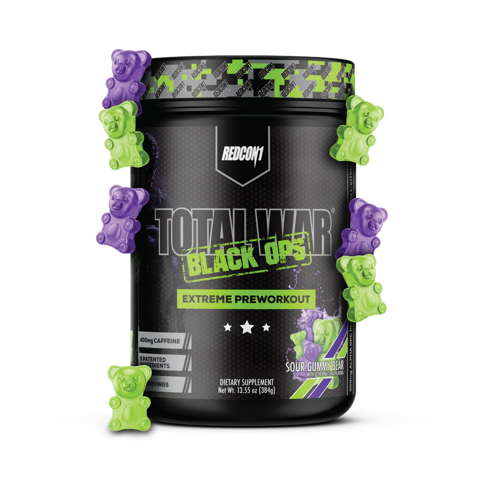 REDCON1 TOTALWAR BLACK OPS PRE-WORKOUT 20 SERVINGS - Image 2