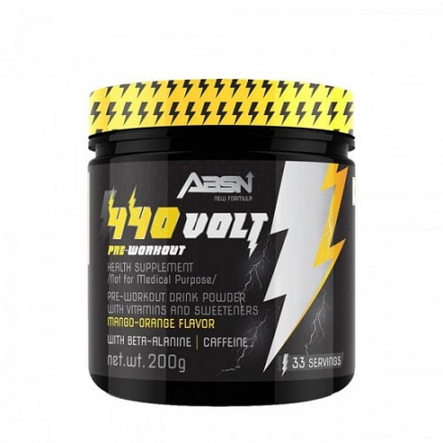 ABSN-440-VOLT-Pre-Workout.jpg ABSN 440 VOLT Pre Workout 33 Servings - Image 1