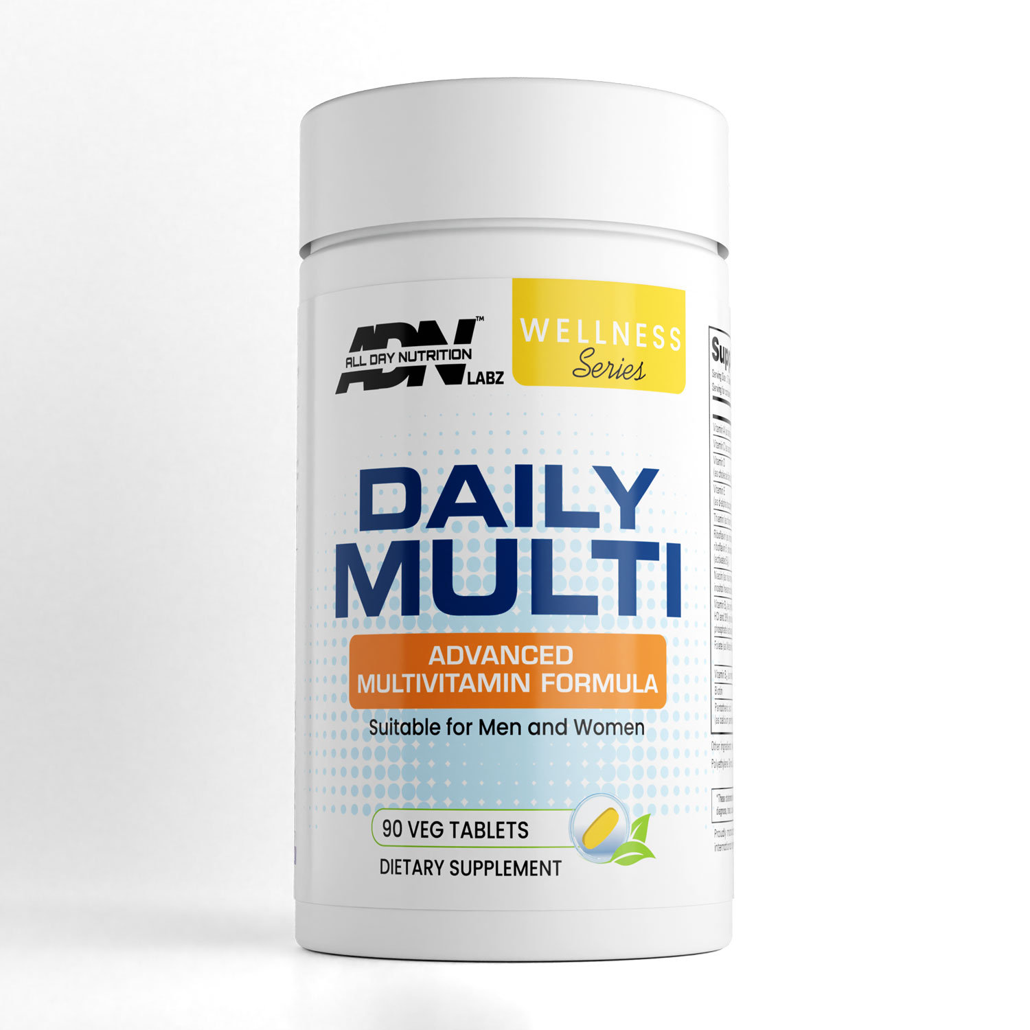 ADN-Labz-daily-multi-1-1.jpg ADN LABZ WELLNESS SERIES MULTIVITAMIN 90 VEG TABLETS - Image 1