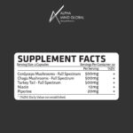 ALPHA MIND GLOBAL ALPHA POWER MUSHROOM 60 CAPSULES - Image 3
