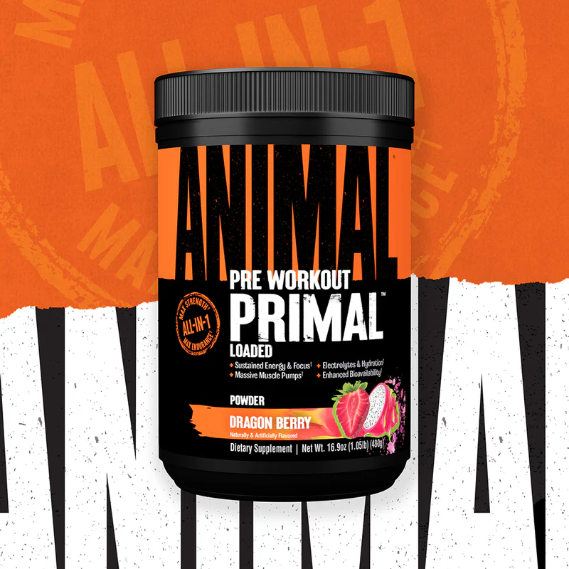 ANIMAL-PRE-1.webp ANIMAL PRE WORKOUT PRIMAL LOADED 25 SERVINGS - Image 1