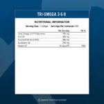 APPLIED NUTRITION TRI-OMEGA 369 100 SOFTGELS - Image 2