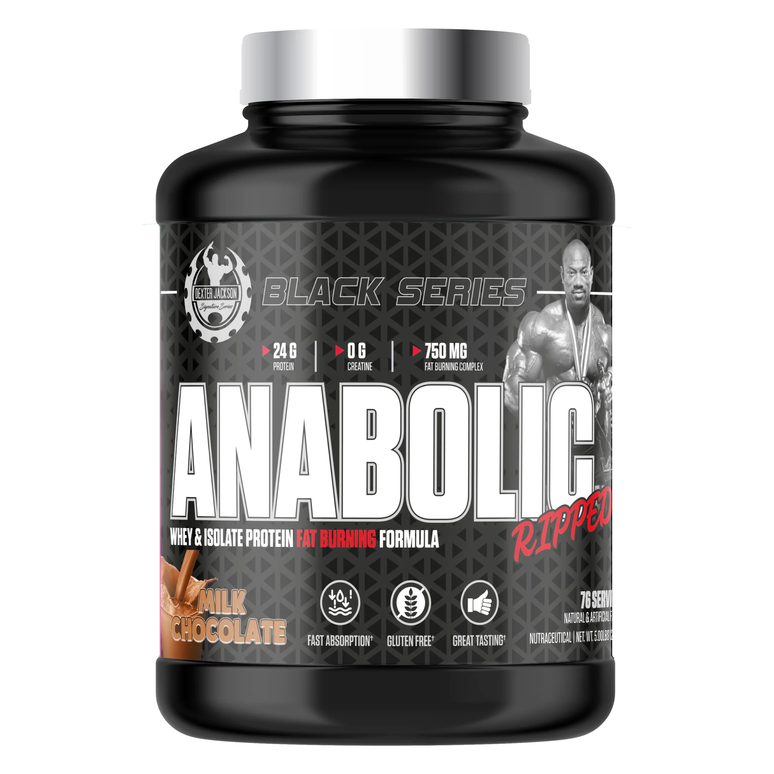 DEXTER JACKSON BLACK SERIES ANABOLIC RIPPED 5LBS