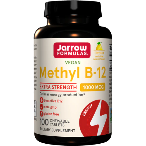 JARROW FORMLAS METHYL B-12 1000 MCG 100 CHEWABLE TABLETS