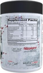 INSANE LABZ SAW BLOOD BATH NON-STIM PREWORKOUT 40 SERVINGS - Image 2