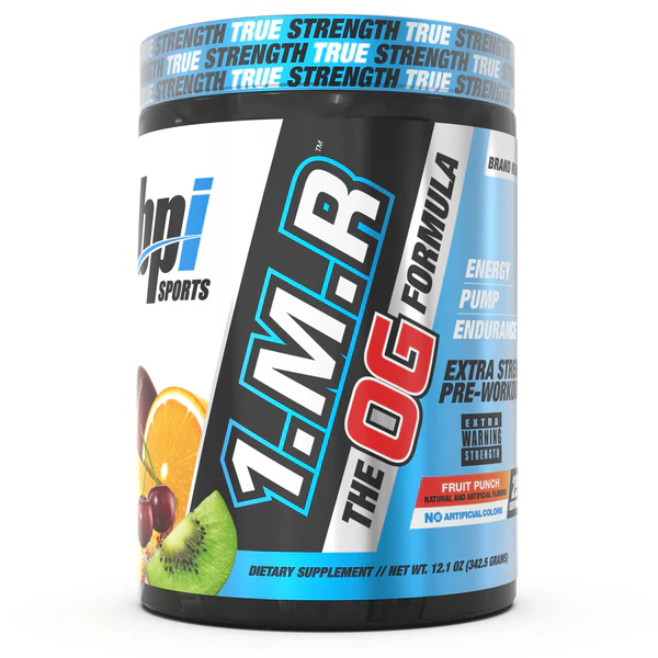 BPI-1-M-R.webp BPI SPORTS 1.M.R THE OG FORMULA PRE-WORKOUT 25 SERVINGS - Image 1