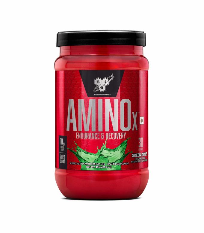 BSN-Amino-X-435g30-serving-Green-Apple.jpg BSN Amino X - 30 Servings - Image 1