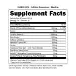 BUCKED UP PRE WORKOUT 25 SERVINGS - Image 5