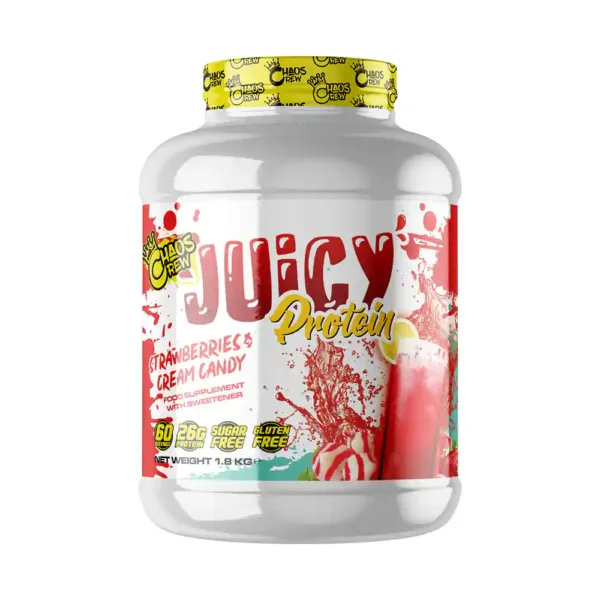 CHAOS CREW JUICY PROTEIN 4LBS 60 SERVINGS