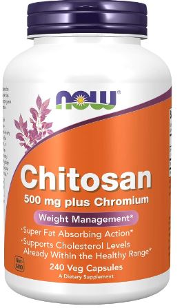 NOW FOODS CHITOSAN 240 VEG CAPSULES