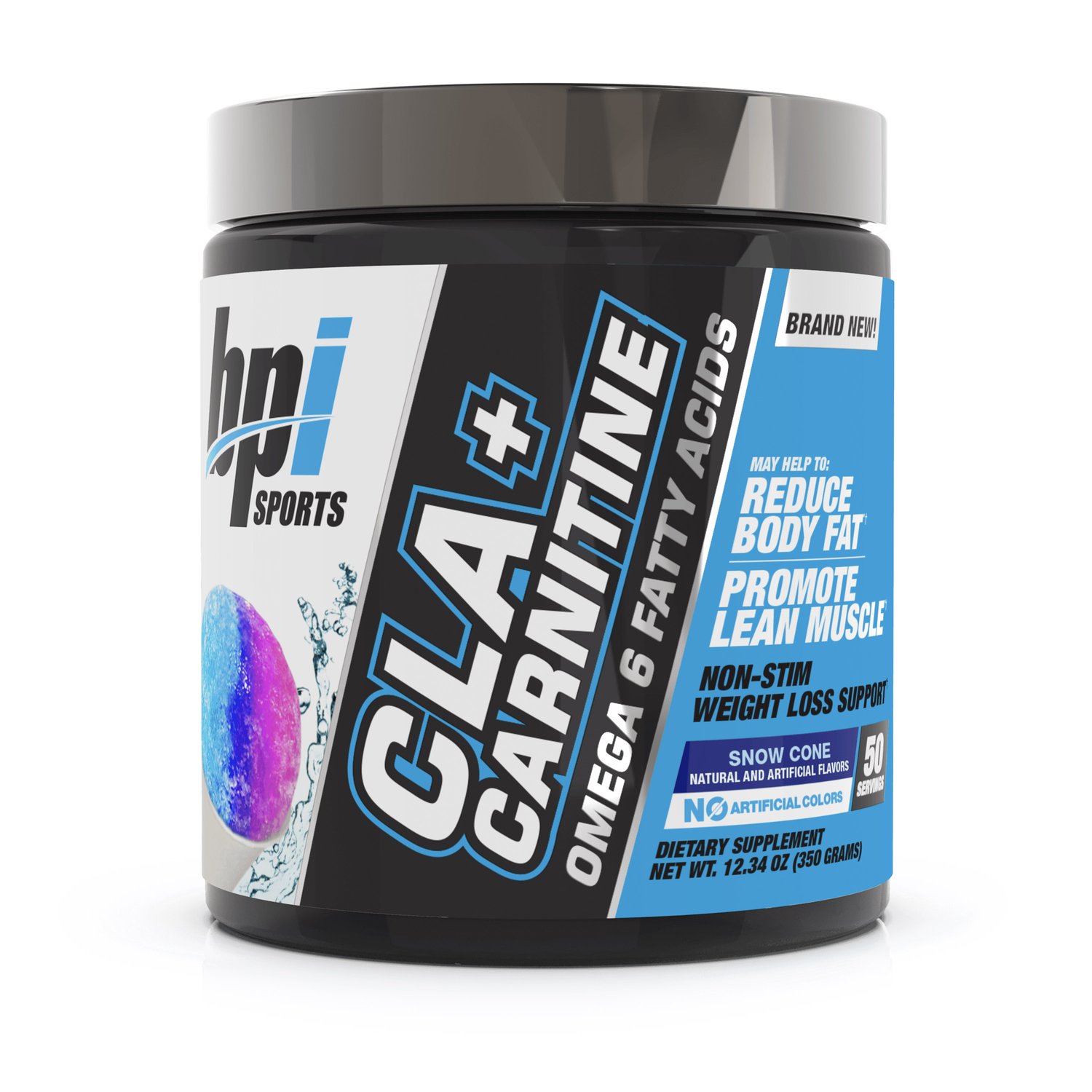 BPI SPORTS  CLA + CARNITINE - Non-Stimulant Weight Loss (50 Servings)