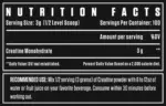 DEXTER JACKSON BLACK SERIES CREATINE MONOHYDRATE 3000 MG - Image 2