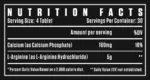 DEXTER JACKSON BLACK SERIES L ARGININE 120 TABLETS - Image 2