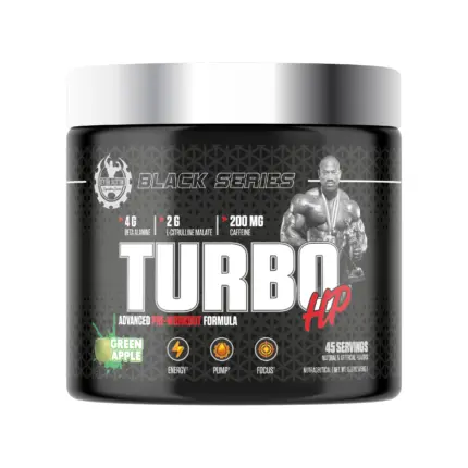 DEXTER JACKSON BLACK SERIES TURBO PRE WORKOUT 45 SERVINGS