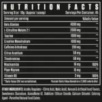 DEXTER JACKSON BLACK SERIES TURBO PRE WORKOUT 45 SERVINGS - Image 2