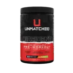 UNMATCHED SUPPS DISSIDENT NON-STIM PRE-WORKOUT 20 SERVINGS
