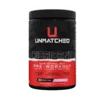 UNMATCHED SUPPS DISSIDENT NON-STIM PRE-WORKOUT 20 SERVINGS - Image 2