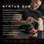 UNMATCHED SUPPS DISSIDENT NON-STIM PRE-WORKOUT 20 SERVINGS - Image 5