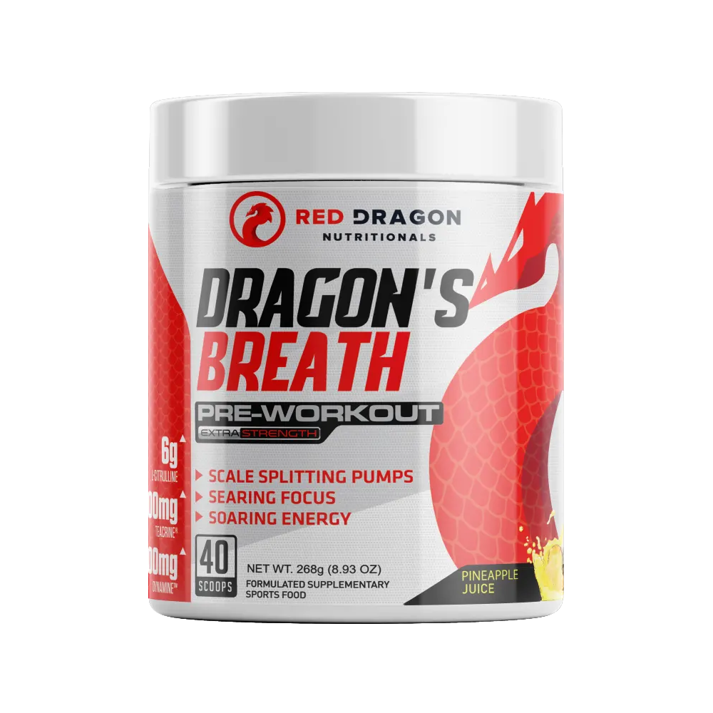 Dragons Breath Pre-Workout by Red Dragon Nutritionals