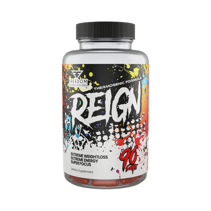 FREEDOM FORMULATION REIGN EXTREME FAT BURNER 90 CAPSULES