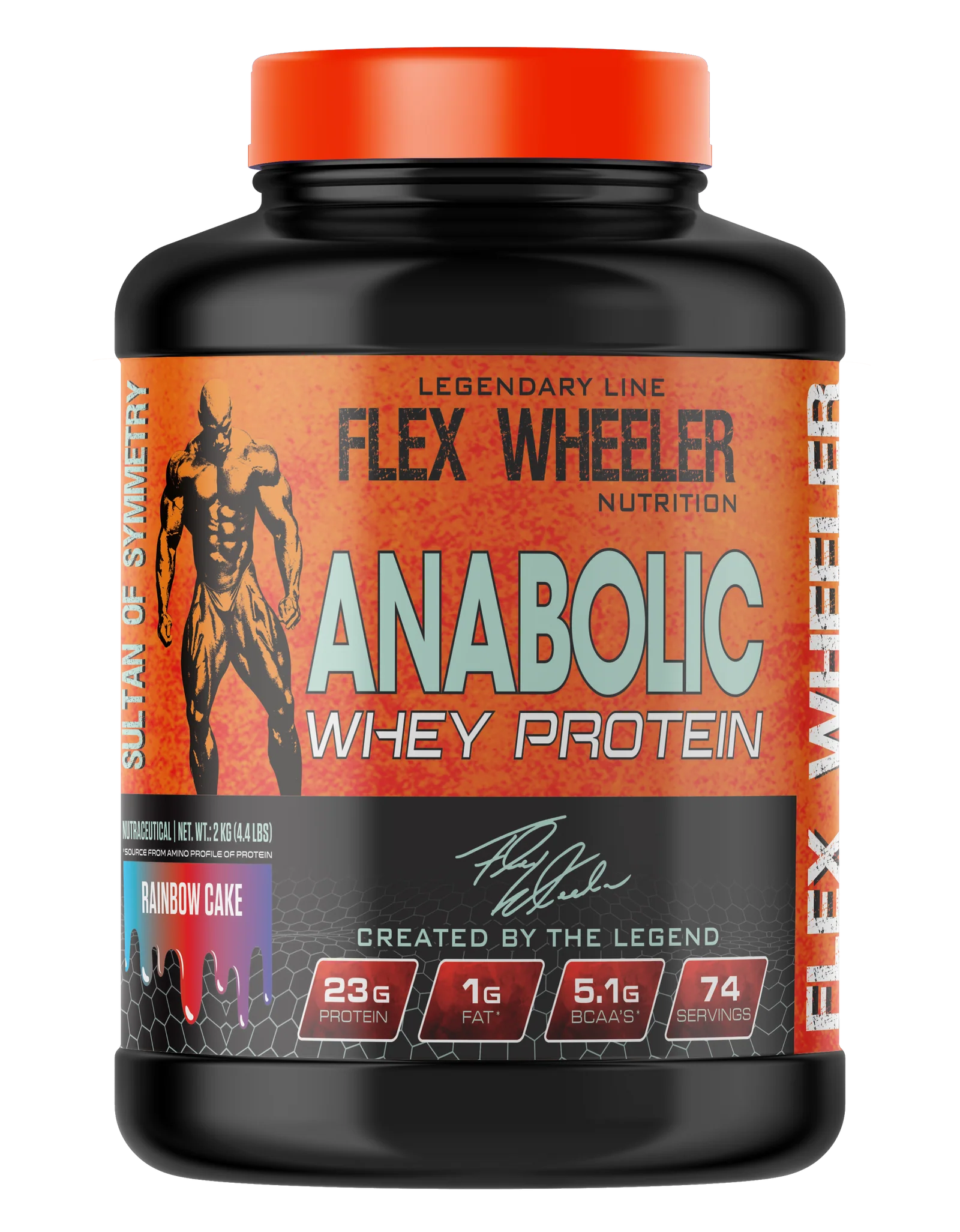 FLEX WHEELER NUTRITION ANABOLIC WHEY PROTEIN 4.4LBS (2KG)