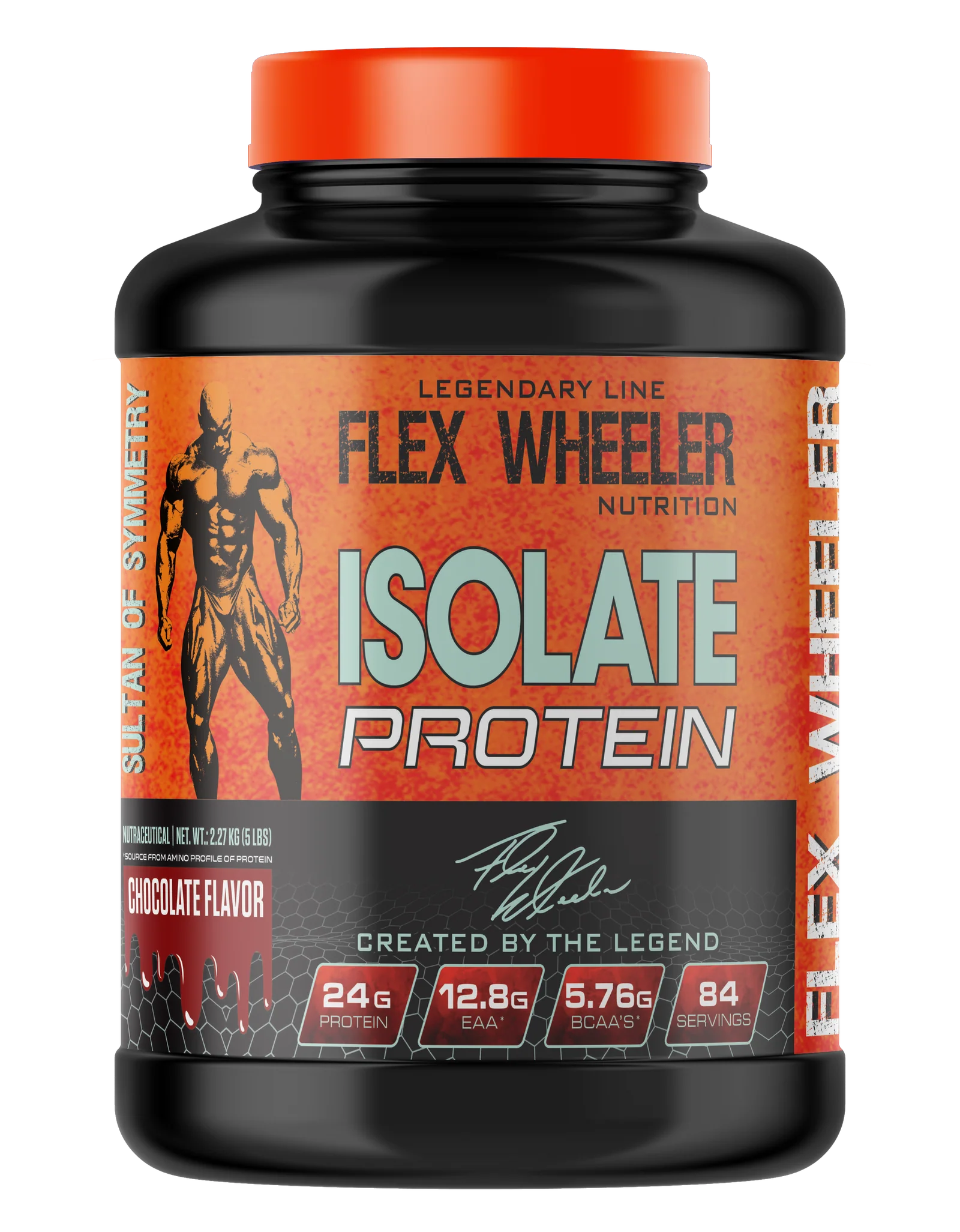 FLEX WHEELER ISOLATE PROTEIN 5LB (2.27KG) 84 SERVINGS