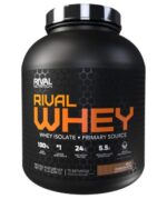 RIVAL NUTRITION WHEY PROTEIN 5LBS 70 SERVINGS