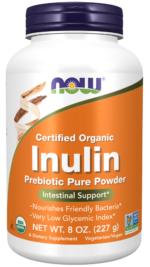 NOW FOOD INULIN PREBIOTIC PURE POWDER 57 SERVINGS