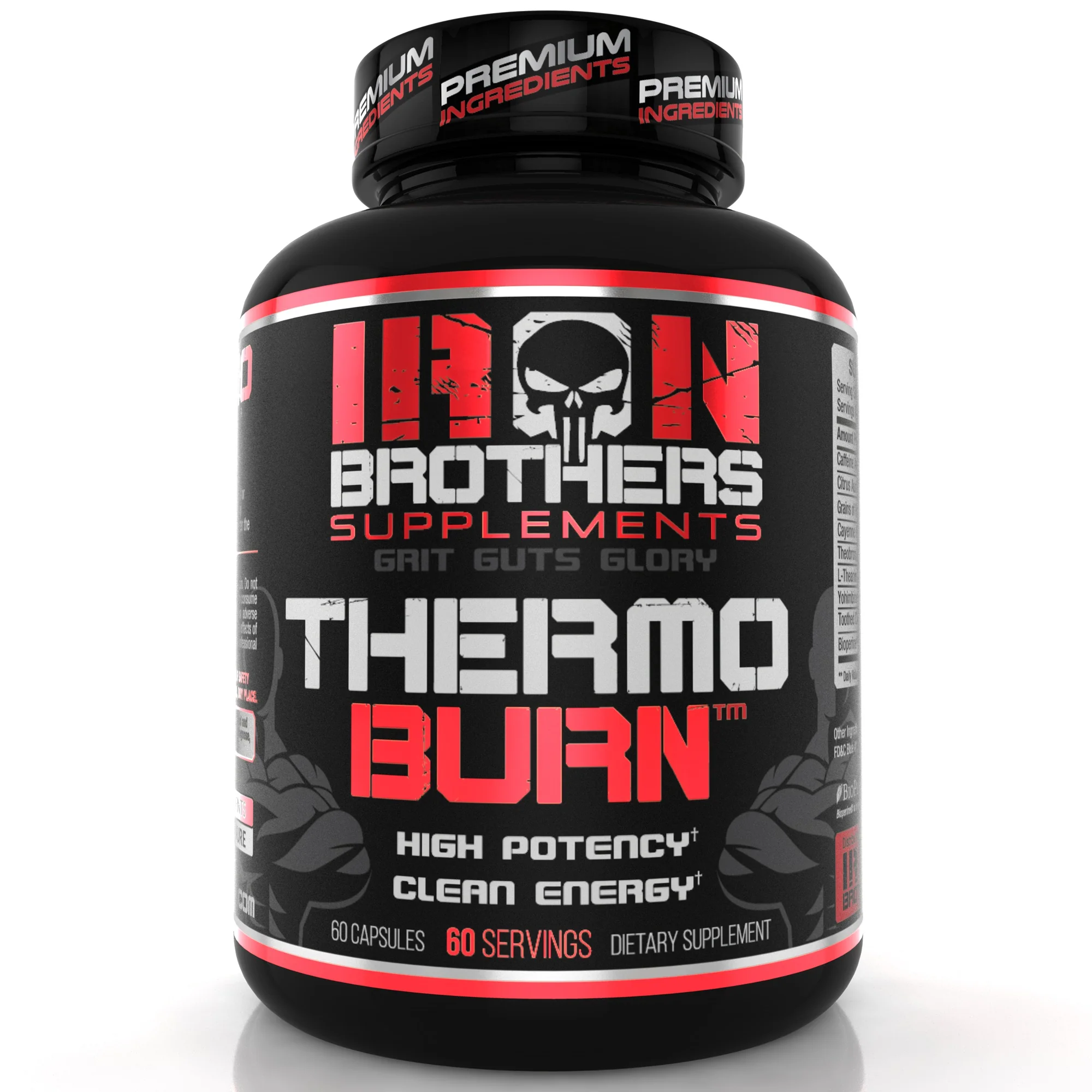 IRON BROTHERS SUPPLEMENTS THERMO BURN HIGH POTENCY 60 CAPSULES