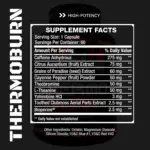 IRON BROTHERS SUPPLEMENTS THERMO BURN HIGH POTENCY 60 CAPSULES - Image 2