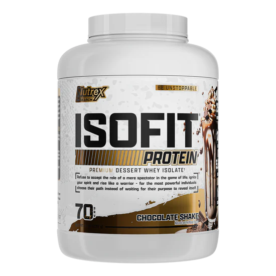 NUTREX RESEARCH ISOFIT GOLD STANDARD 100% WHEY PROTEIN ISOLATE POWDER 5LBS