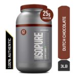 Isopure Low Carb 100% Whey Protein Isolate Powder with 25gm Protein per serve - 2KG