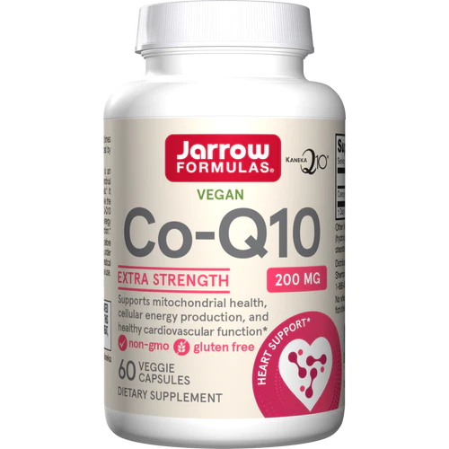 JARROW-COQ10.webp JARROW FORMULAS CO-Q10 200MG 60 VEGGIE CAPSULES - Image 1